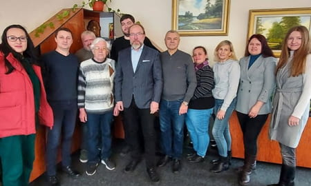 ГЕННАДІЙ ЧИЖИКОВ ЗУСТРІВСЯ З КОМАНДОЮ СУМСЬКОЇ ТПП